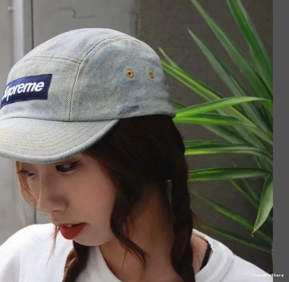 CAP DENIM Camping White Washed Water Black CAMP Blue Tannin Washed Hat Water SS23 0723